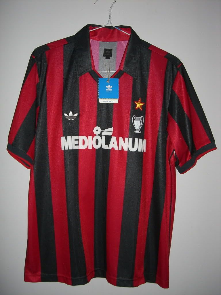 ac milan 1990 shirt